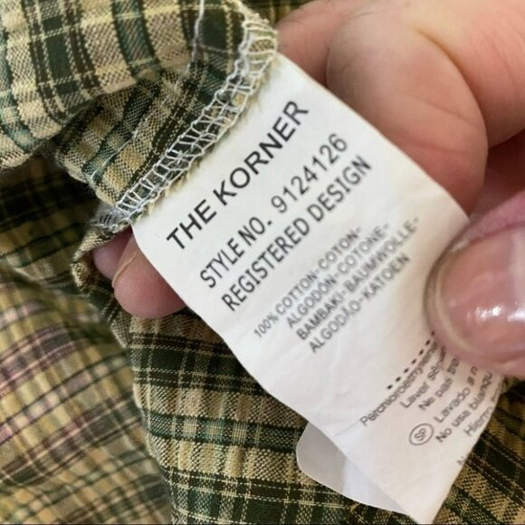 Anthropologie Multicolor Plaid Dress - Picture 7 of 8